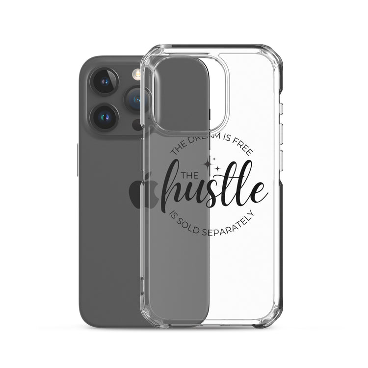 Hustle Sold Separately Clear Case for iPhone®