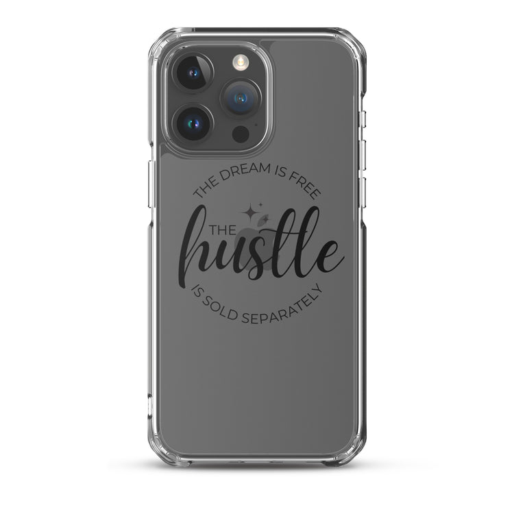 Hustle Sold Separately Clear Case for iPhone®