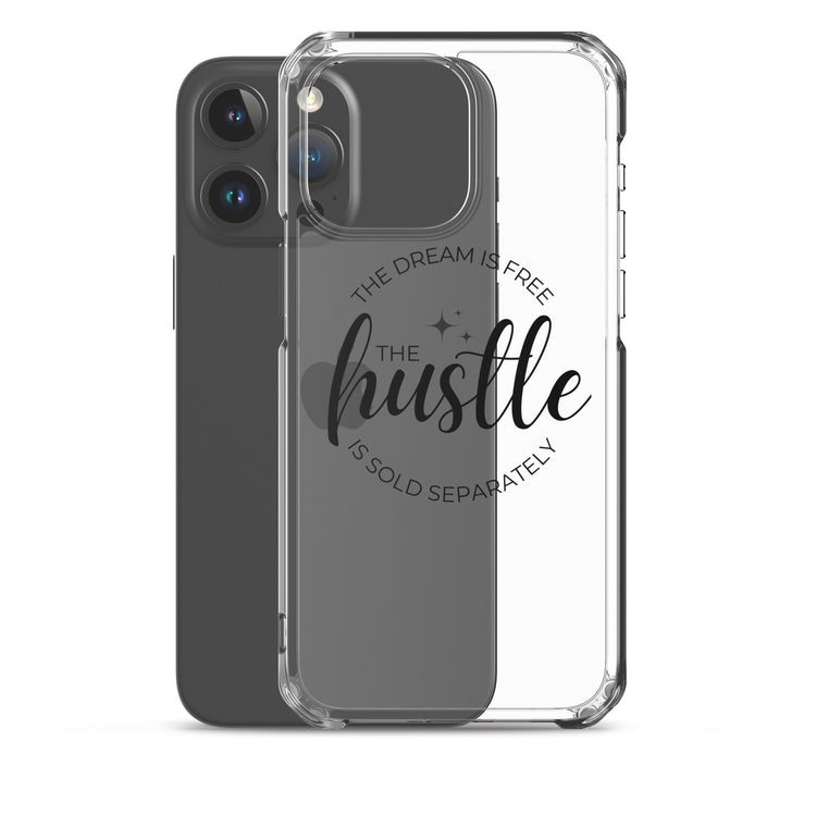 Hustle Sold Separately Clear Case for iPhone®