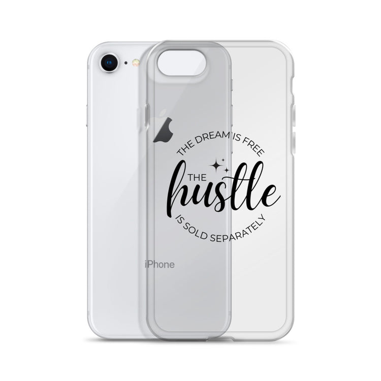 Hustle Sold Separately Clear Case for iPhone®