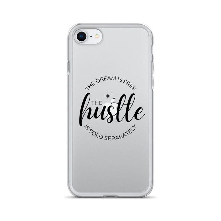 Hustle Sold Separately Clear Case for iPhone®