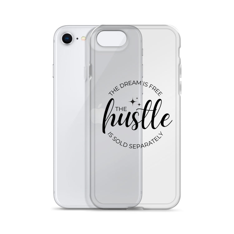 Hustle Sold Separately Clear Case for iPhone®