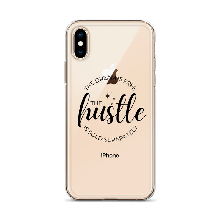 Hustle Sold Separately Clear Case for iPhone®