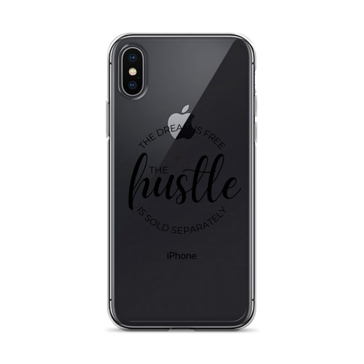 Hustle Sold Separately Clear Case for iPhone®