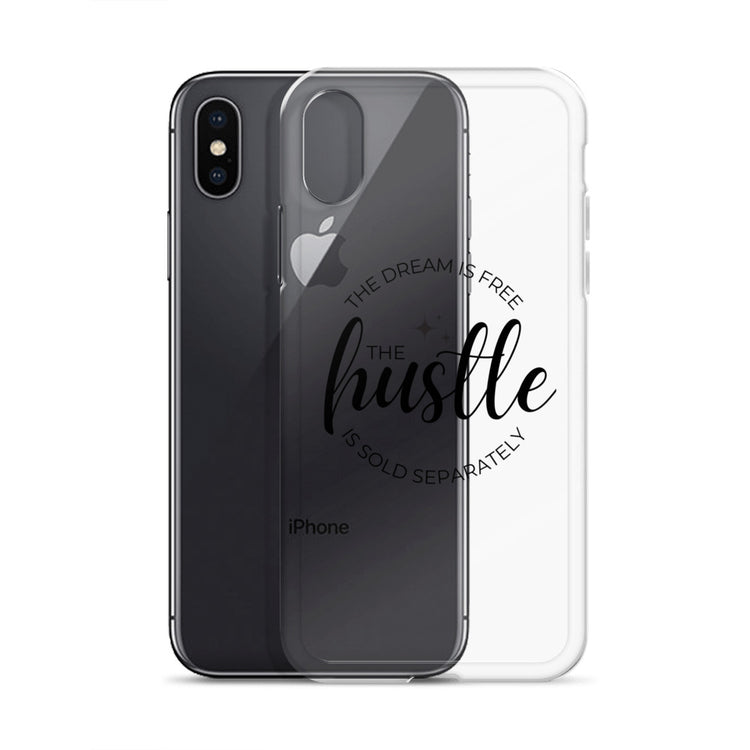 Hustle Sold Separately Clear Case for iPhone®