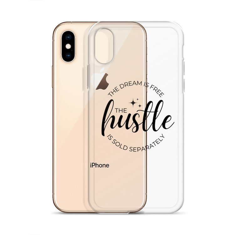 Hustle Sold Separately Clear Case for iPhone®