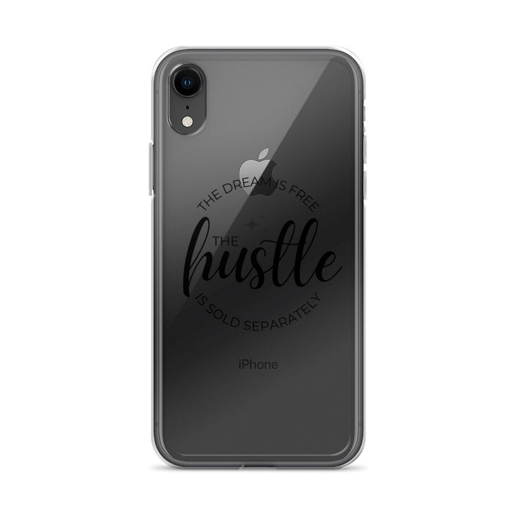 Hustle Sold Separately Clear Case for iPhone®