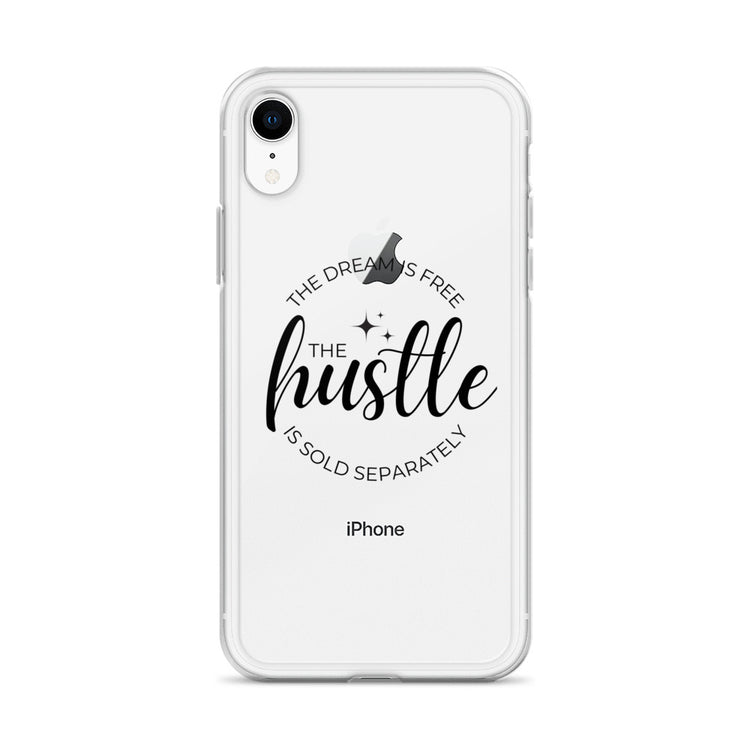 Hustle Sold Separately Clear Case for iPhone®