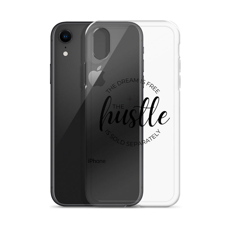 Hustle Sold Separately Clear Case for iPhone®