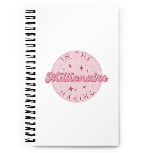 Millionaire Spiral notebook