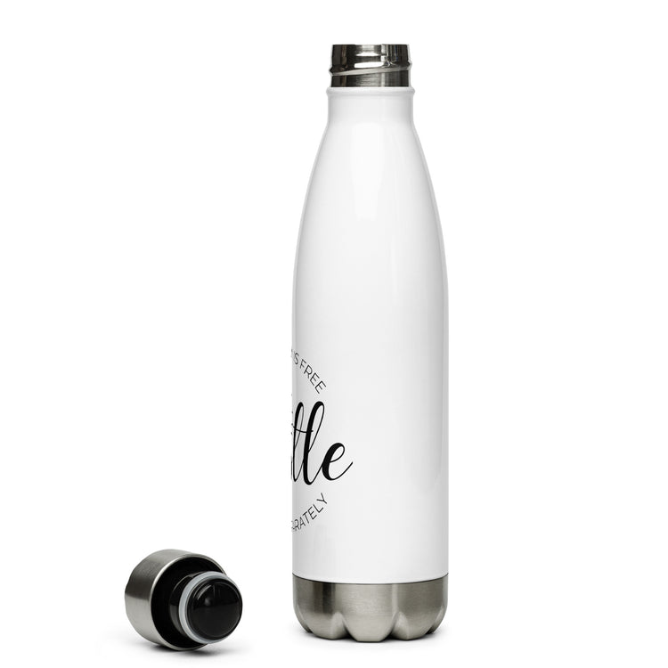 Hustle Sold Separately Water Bottle